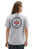 Vans Vn0a7pluath1 Logo Check T-shırt ATHLETIC HEATHER